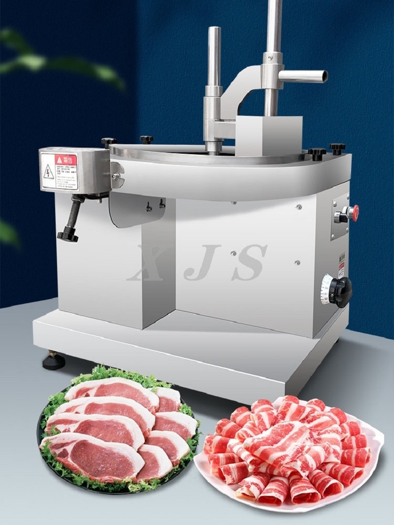 Electric commercial industrial stainless steel chicken breast slicer Commercial bacon slicer