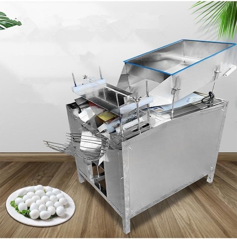 New type of sell like hot cakes stainless steel automatic quail egg sheller/peeler