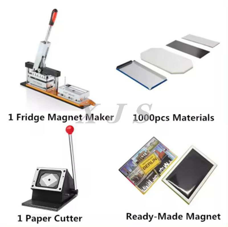 Hot Sales 53*80mm Manual Fridge Magnet Making Machine