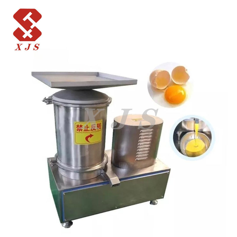 Centrifugal full egg liquid packaging machine/CE certified eggshell crusher