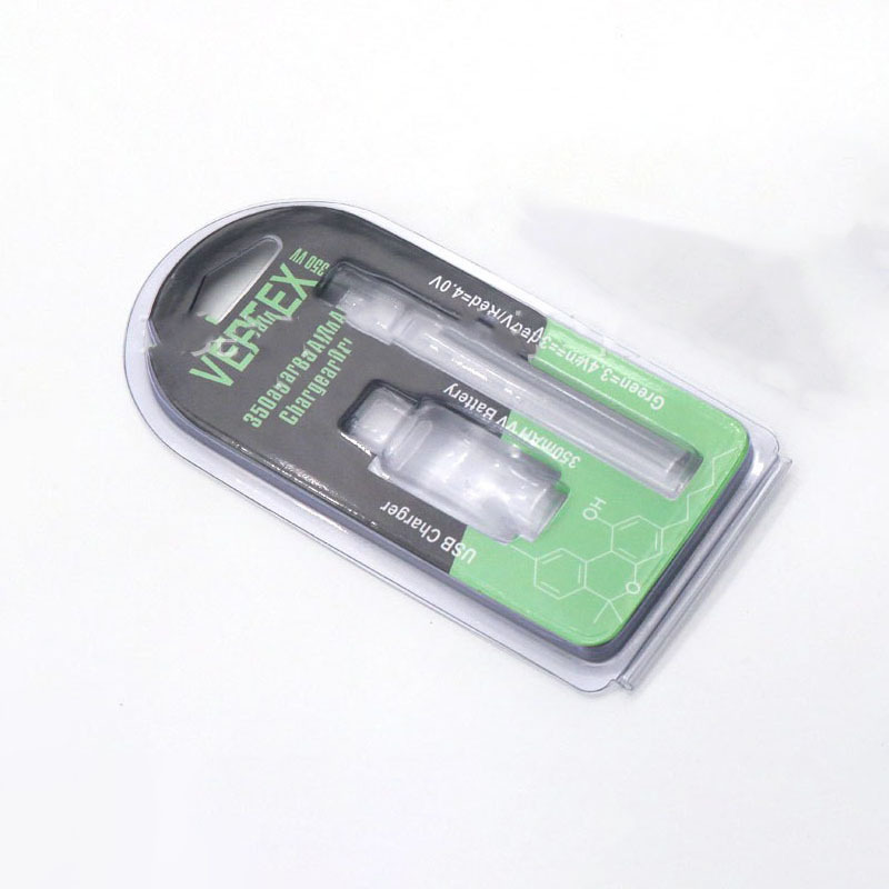 Premium Paper Box Runz Disposable Pen Transparent Box Cartridge and Thick Oil Battery Package