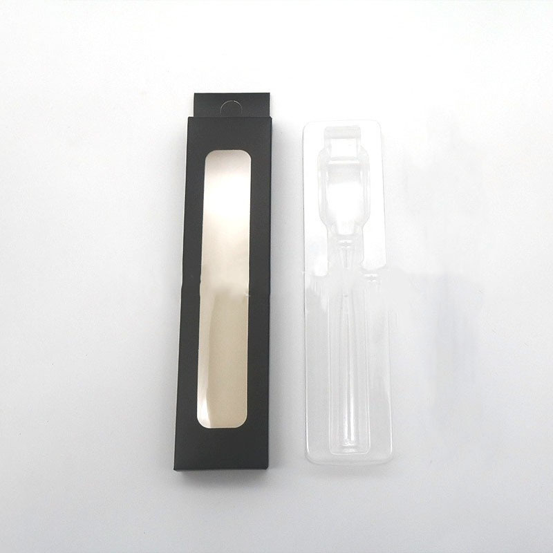 Premium Paper Box Runz Disposable Pen Transparent Box Cartridge and Thick Oil Battery Package