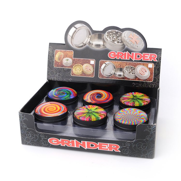 Kaleidoscope Fish Eye Grinder Premium Cool CNC Herb Tobacco Grinder