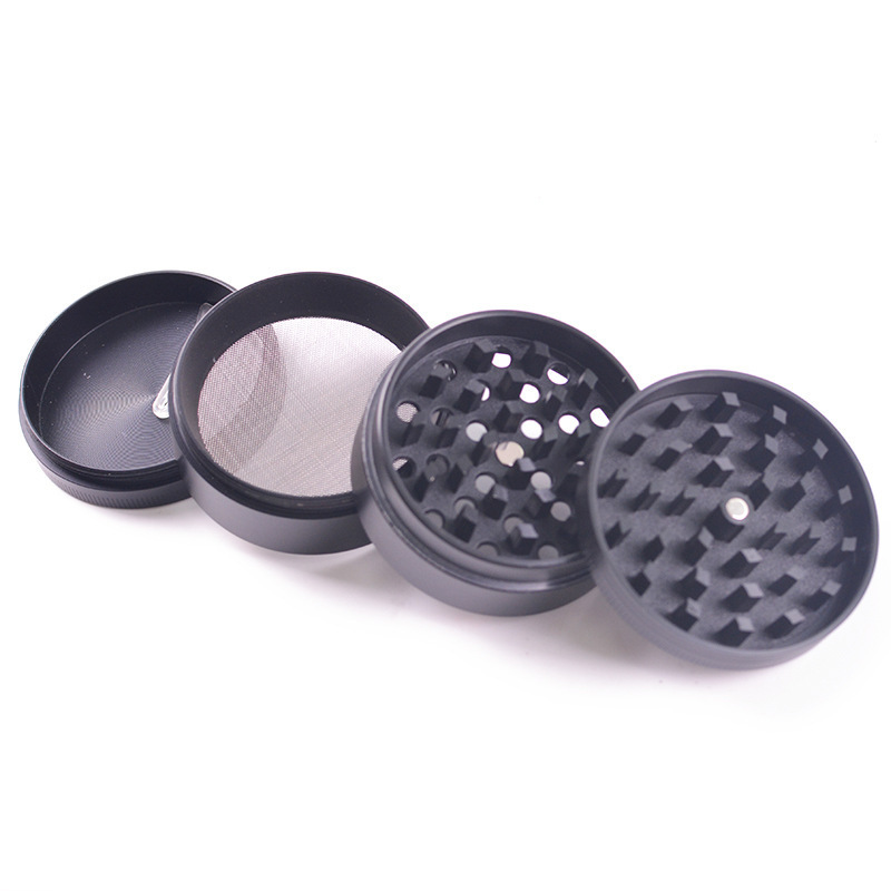 Classic 4 Parts Zinc Alloy Herb Grinder Tobacco Crusher Grinder 40MM 50MM 55MM 63MM