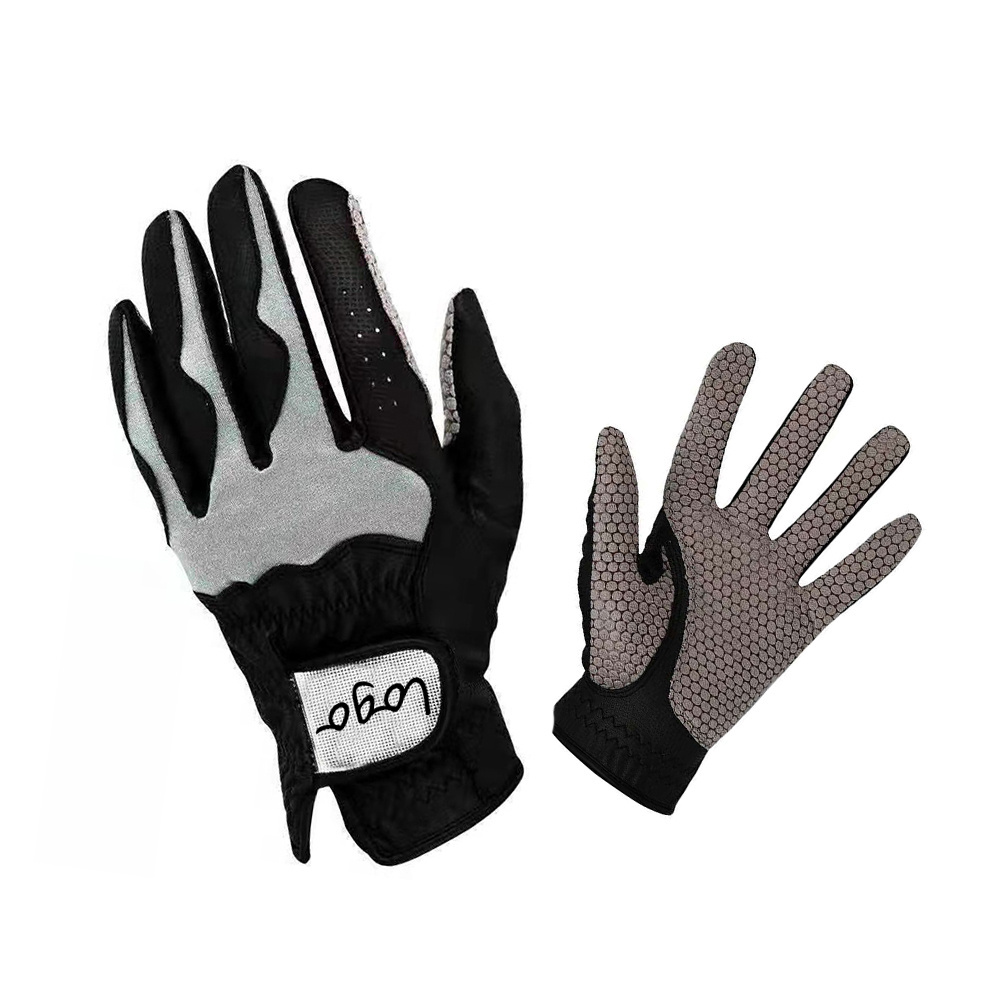 premium bulk personalized colored oem wholesale golf gloves with logo  golf gloves men's cabretta leather golf gloves