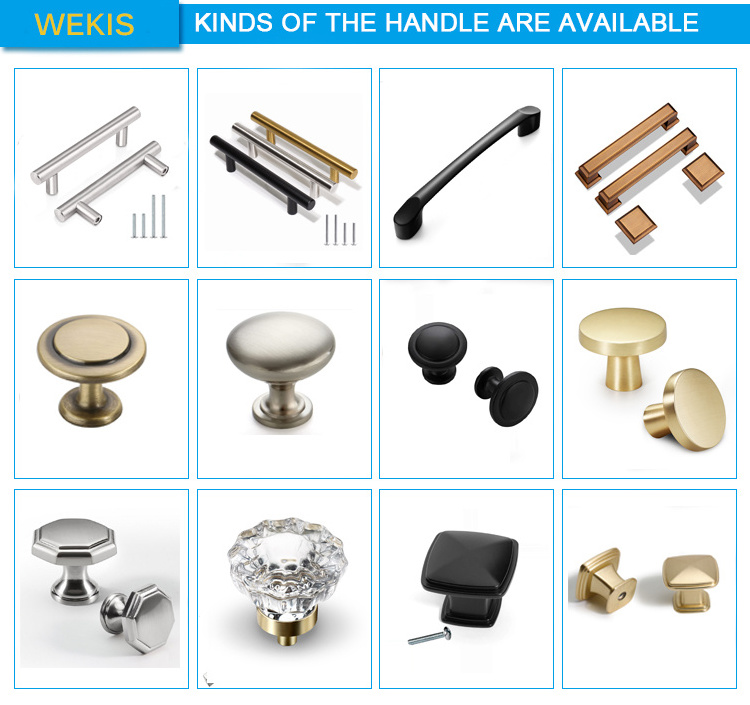 WEKIS High Quality Vintage Cabinet Hardware Commercial Antique Cabinet Hardware Pulls Black Bronze Cabinet Hardware