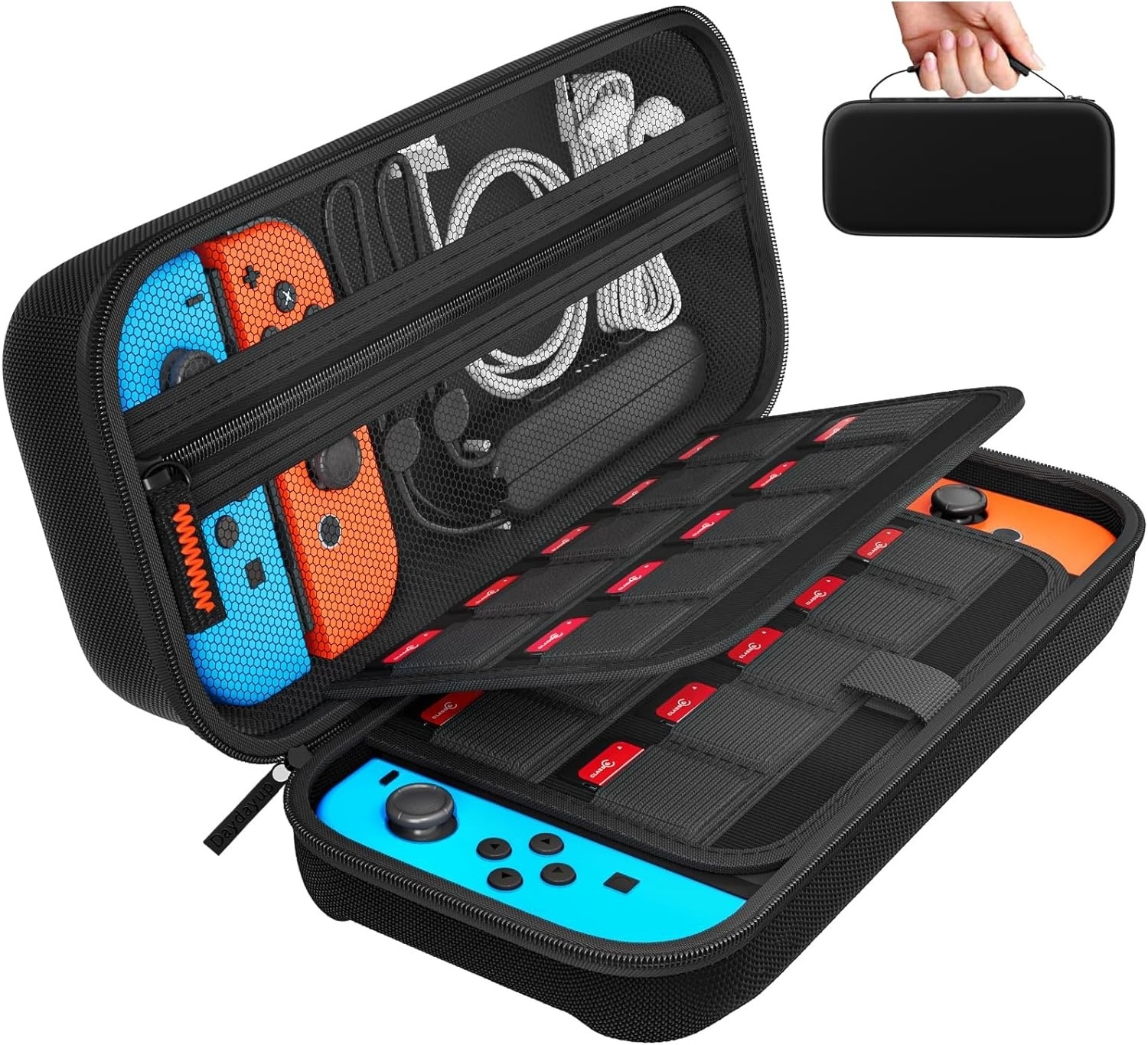 Custom Video Game Player Travel Case for Nintendo Switch/ Switch OLED/ Switch Lite Hard EVA Pouch - Factory