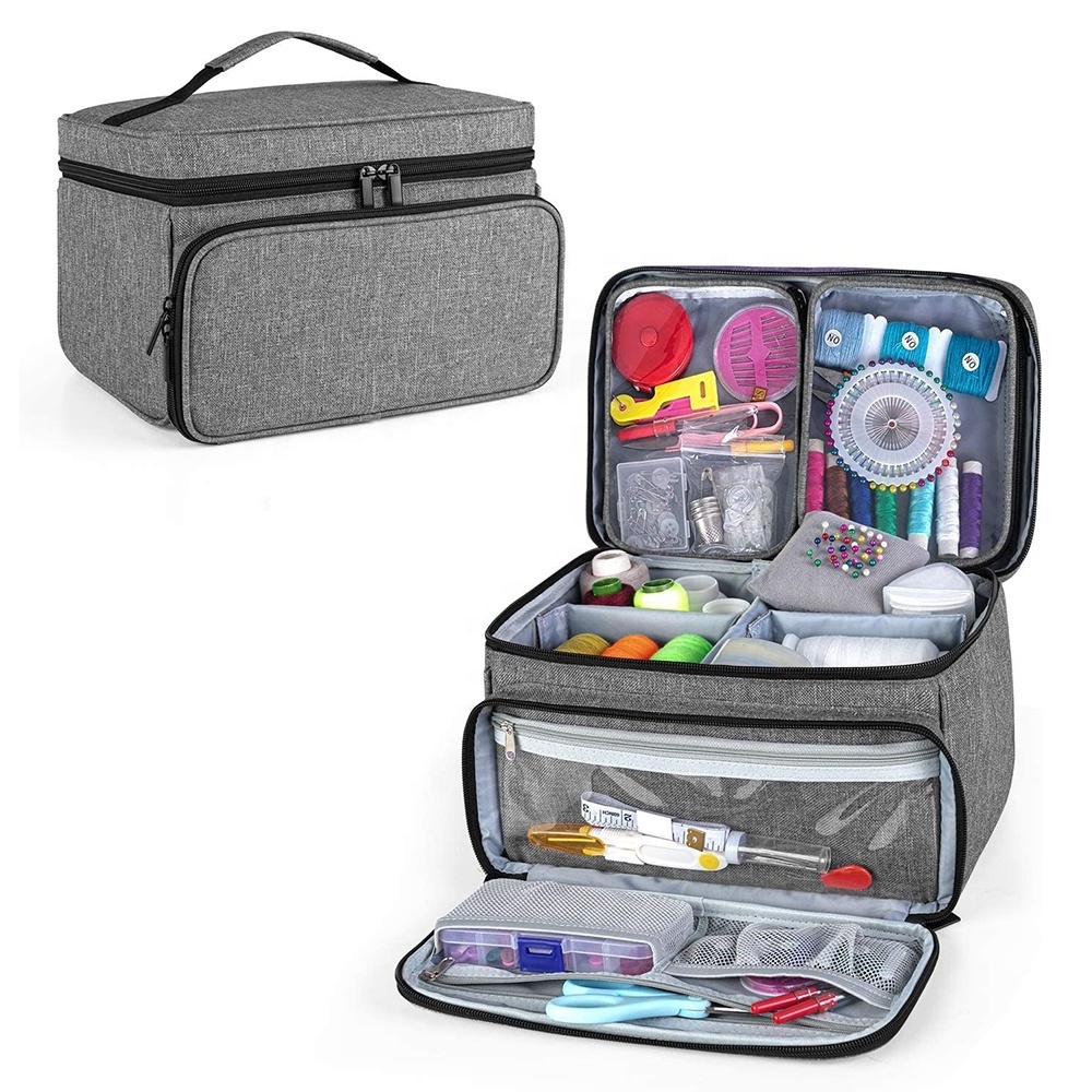 Universal Sewing Machine Tote Travel Case Compatible with Most Standard Sewing Machine and Accessories