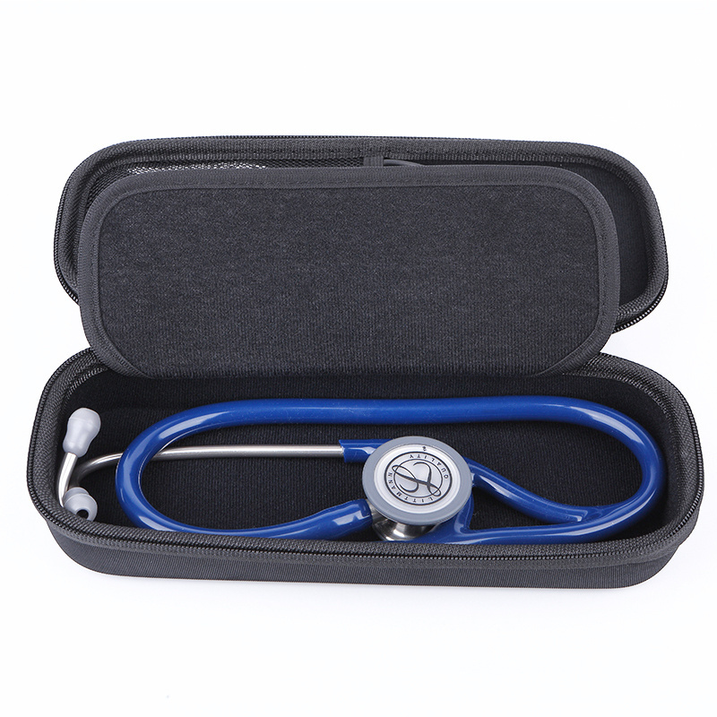 Shock Protective Custom Hospital Hard EVA Foam Stethoscope Packing Case Medical Carry Bag