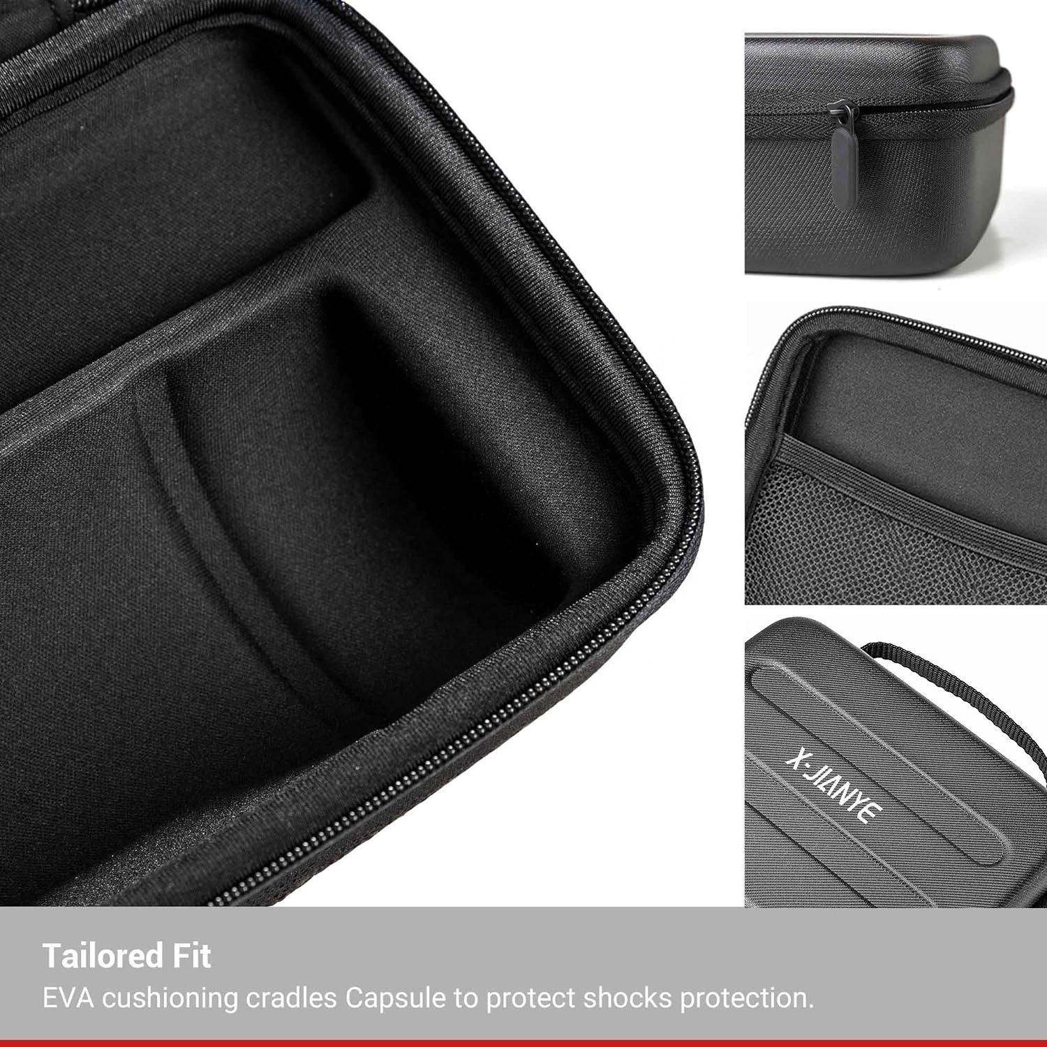 Splash-Resistance Premium Protection Projector Carry Case For Nebula Capsule Pocket Projector