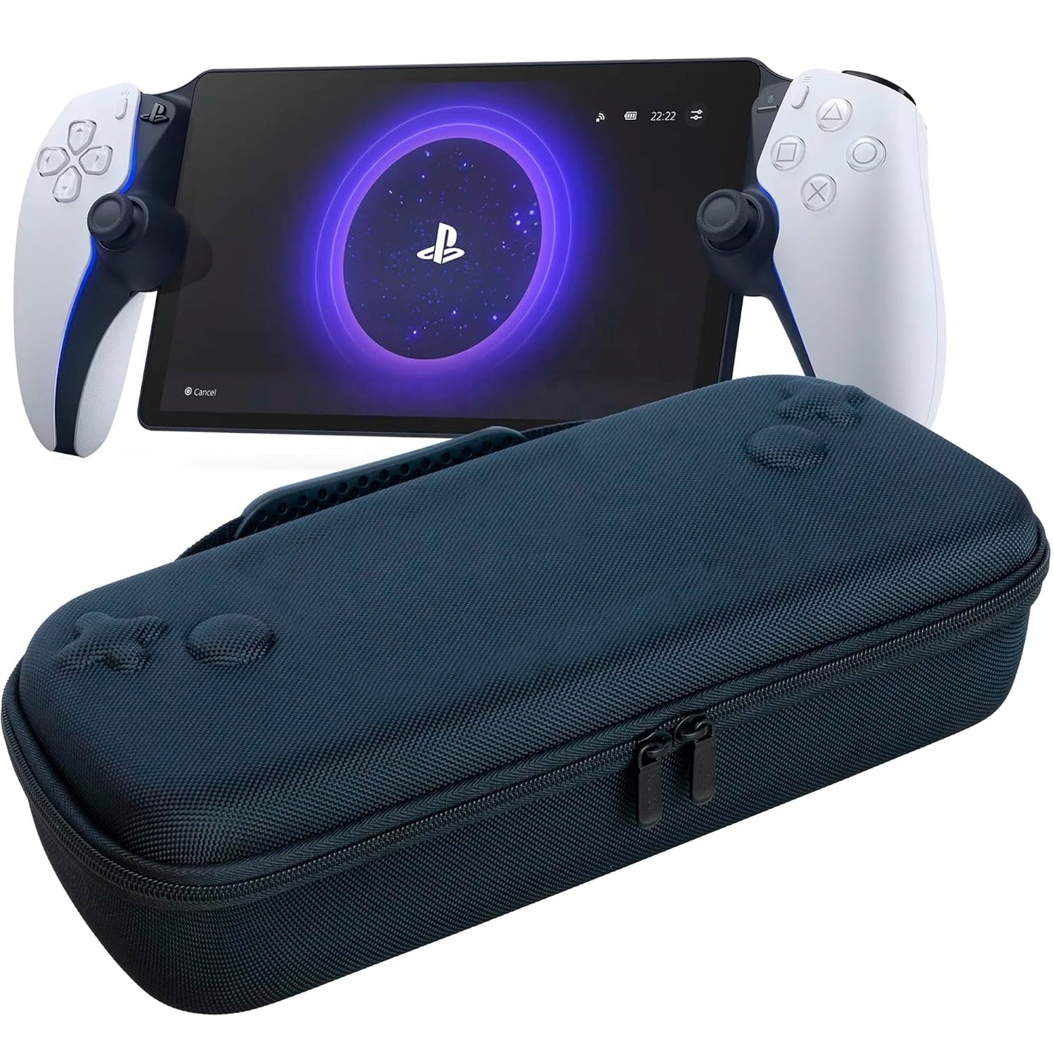 Professional Custom Video Game Accessories PS Portal Travel EVA Case for Sony Playstation PS5 Portal Handheld Game Hard Pouch