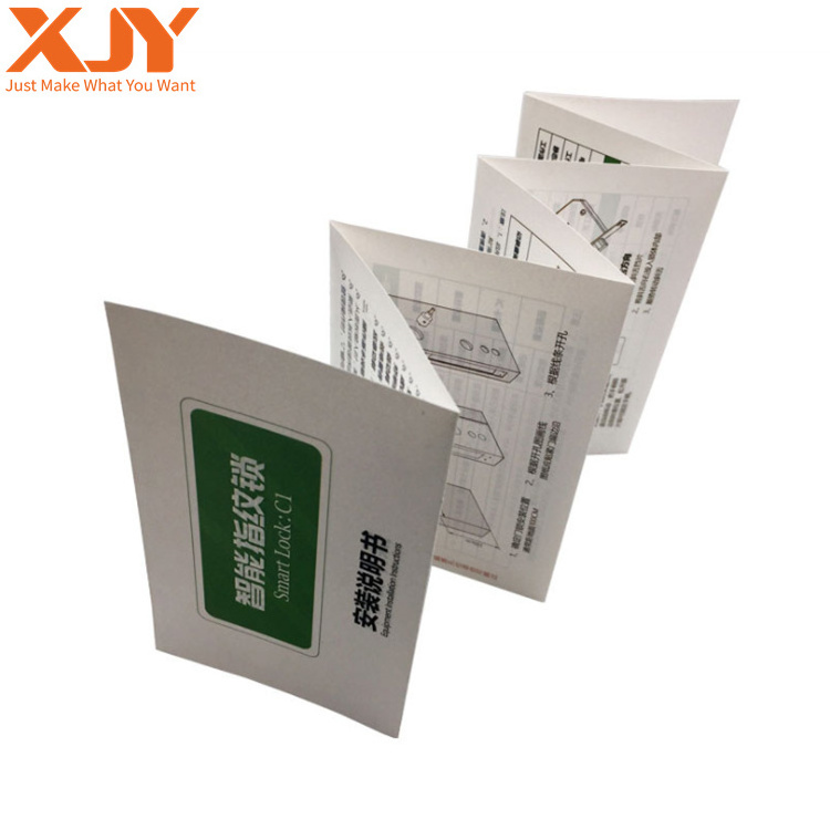 XJY Brochure printing-Custom Cheap video booklet /Leaflet/Catalogue/Booklet/printed flyer