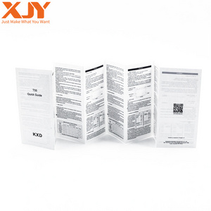 XJY Brochure printing-Custom Cheap video booklet /Leaflet/Catalogue/Booklet/printed flyer