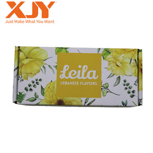 XJY Customized biodegradable corrugated logo printing recycled kraft paper packaging boxes mailing cartons for perfume