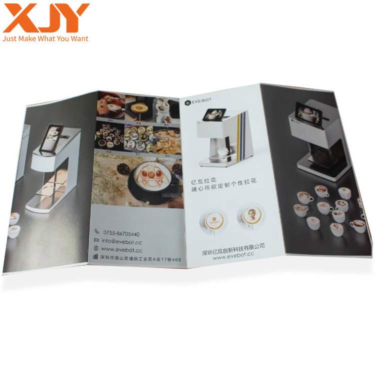 XJY Factory Custom Hardcover Coloring Products Instruction User Manual Service Brochure Book Guides Booklets/Instruction Print