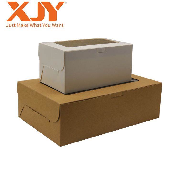 XJY Custom disposable burger rice noodle take away lunch packing boxes for fast food grade paper packaging box