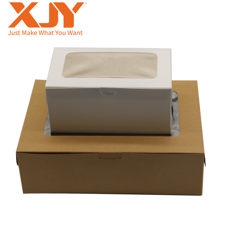 XJY Custom disposable burger rice noodle take away lunch packing boxes for fast food grade paper packaging box