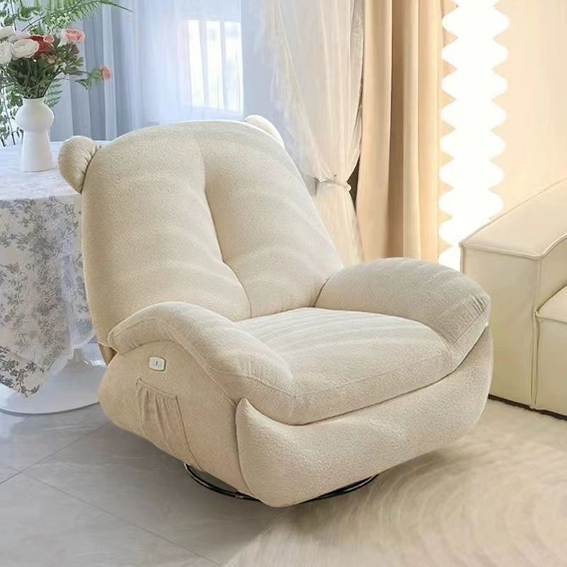 Nordic style lounge chair  Living Room Furniture Recliner Sofa Chair Adjustable Fabric Reclining Sofas