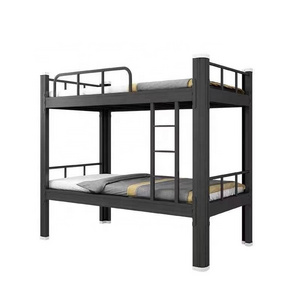 Cheap Top seller good metal furniture school steel bunk bed hostel double bunk bed metal bunk bed