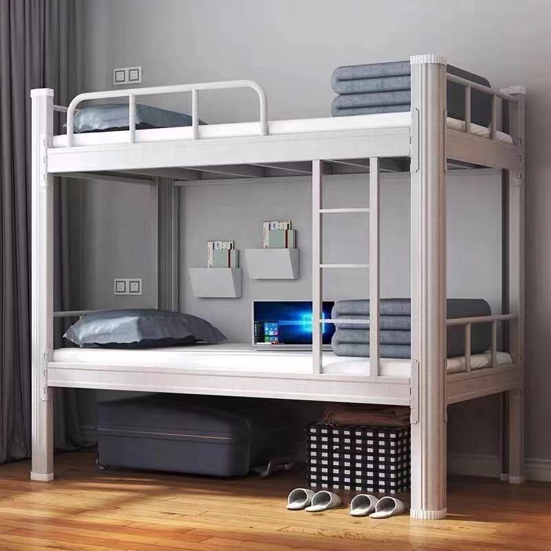 Cheap Top seller good metal furniture school steel bunk bed hostel double bunk bed metal bunk bed