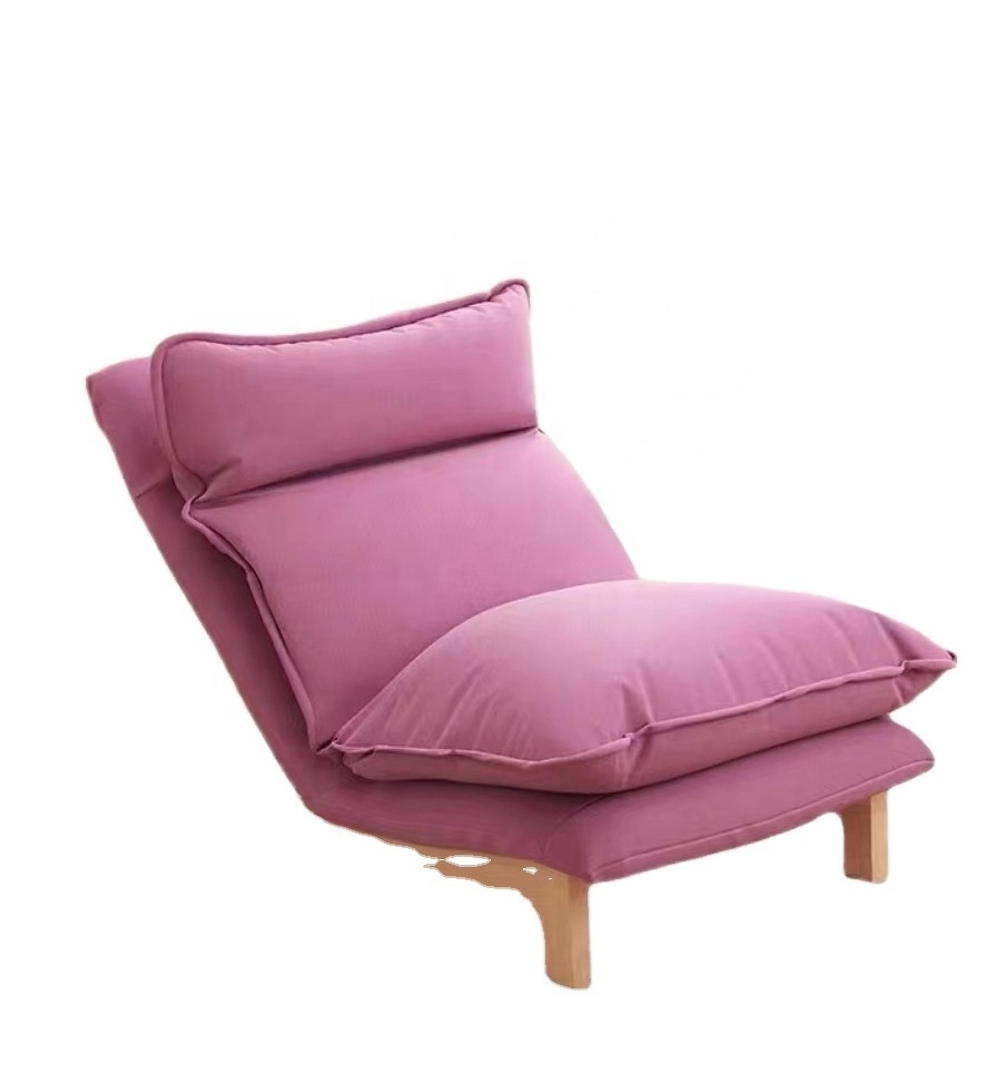 Nordic Lazy sofa lazy chair balcony leisure chair small sofa recliner tatami bedroom single chair