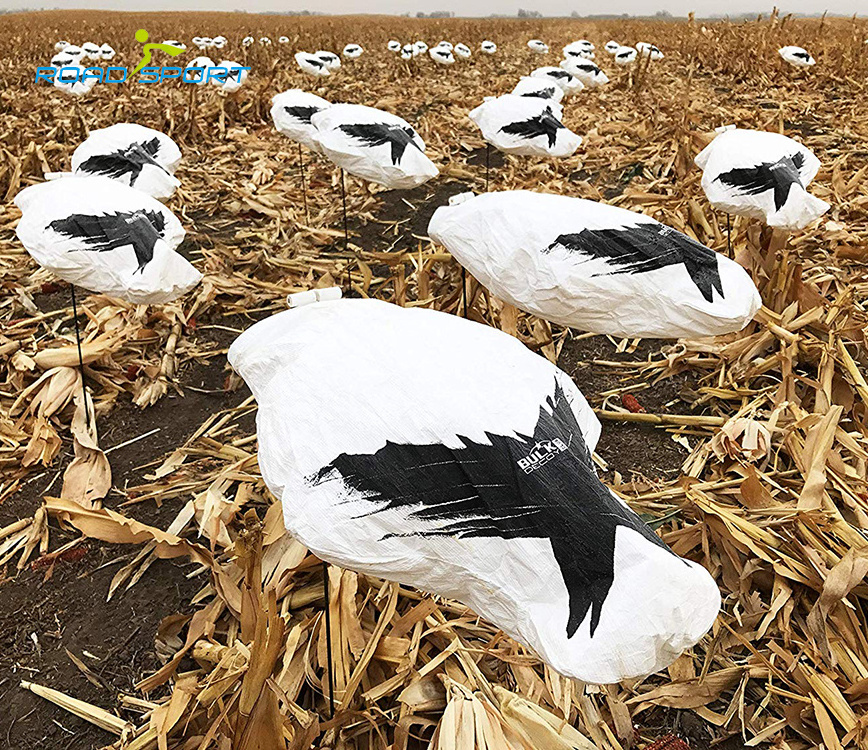 NEW wholesale snow goose windsock  entirety body goose decoys hunting decoy crow mojo decoy