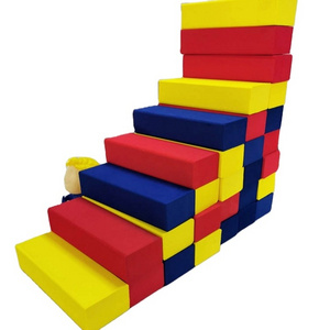 Soft and safety big foam blocks for kids educational block toys OEM