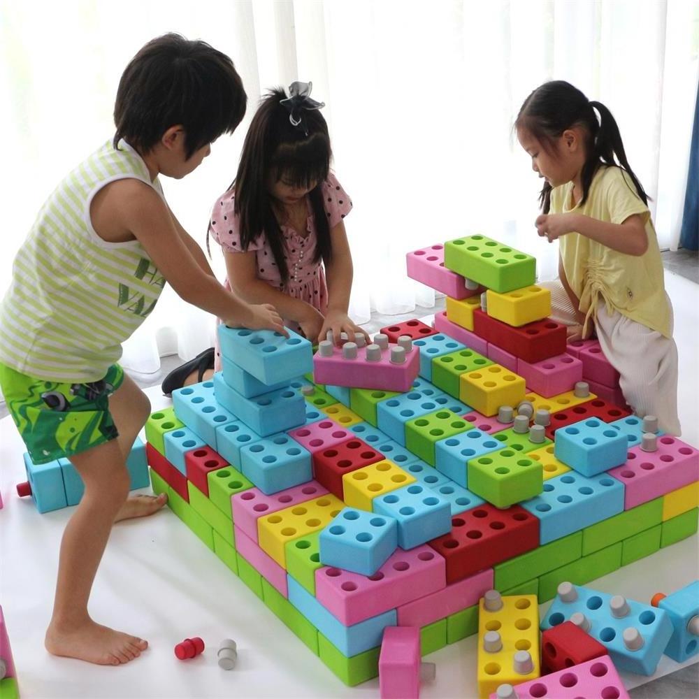 Creative foam building blocks  Toys Kids Playing House Large Toy DIY Building Blocks