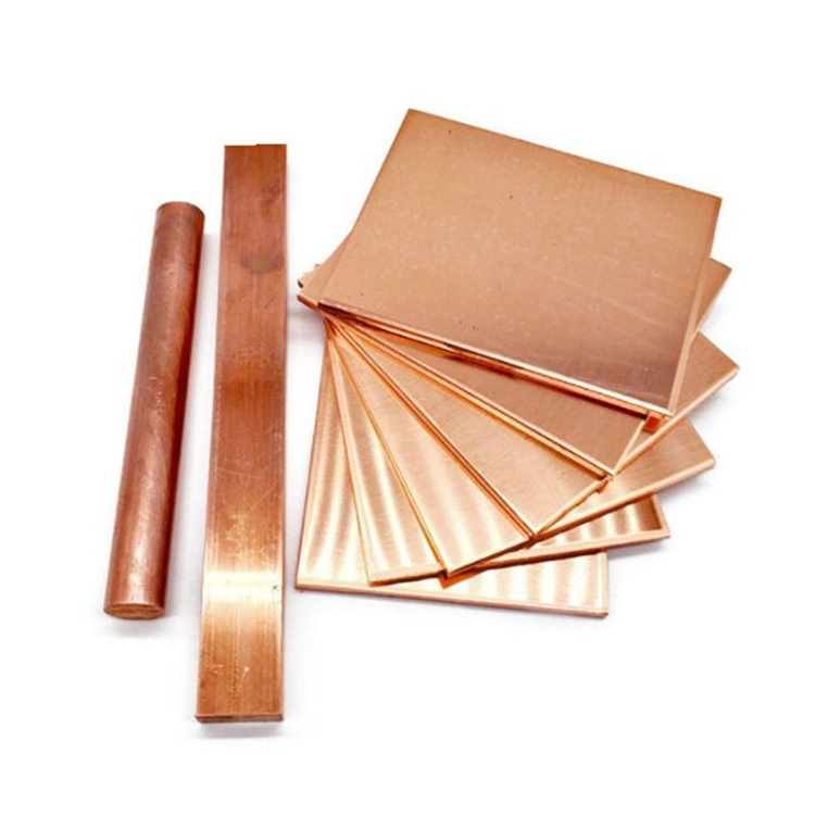 XinKang Spot supply T2 copper rod copper electrode round bar C1100 red copper rod price per kg