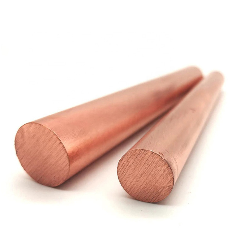 XinKang Spot supply T2 copper rod copper electrode round bar C1100 red copper rod price per kg