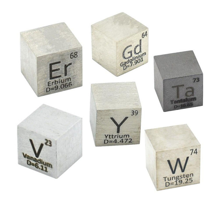 High Density Tantalum Cube 10mm 99.95%min Tungsten Molybdenum Zirconium Vanadium Chromium Titanium Hafnium Niobium Tantalum Cube