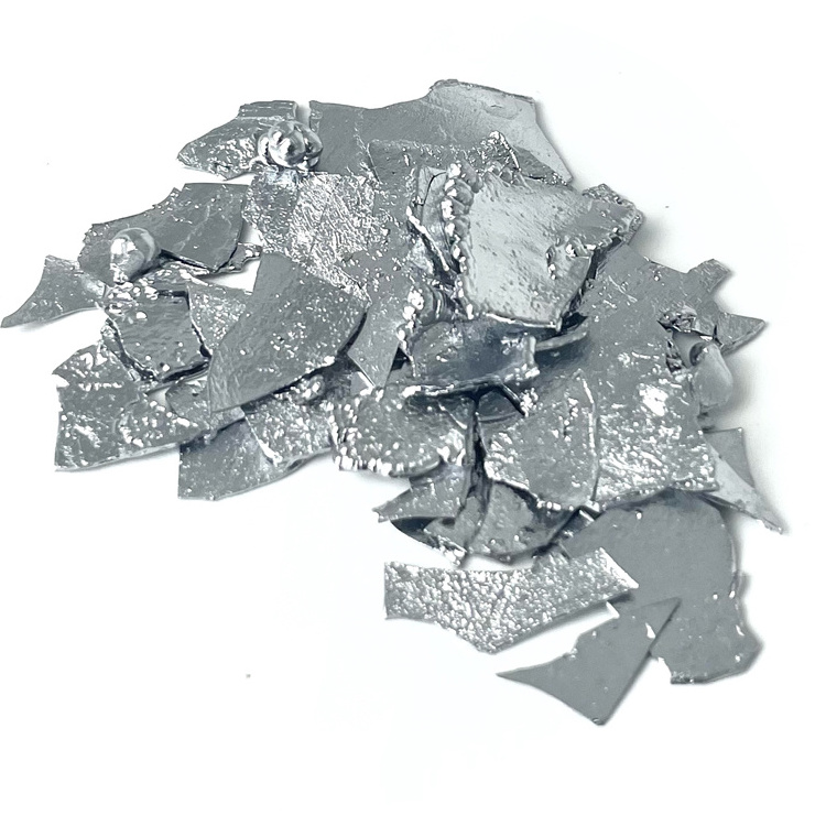 1-30mm Chromium Cr Shards 99.5% 99.95% Electrolytic Chrome Sheet Metal Chromium for Vacuum Coating