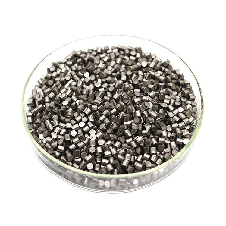 Customize size Ti pellets 99.99% 3*3mm  6*6mm Metal Titanium pellets mental Ti Columnar Granules