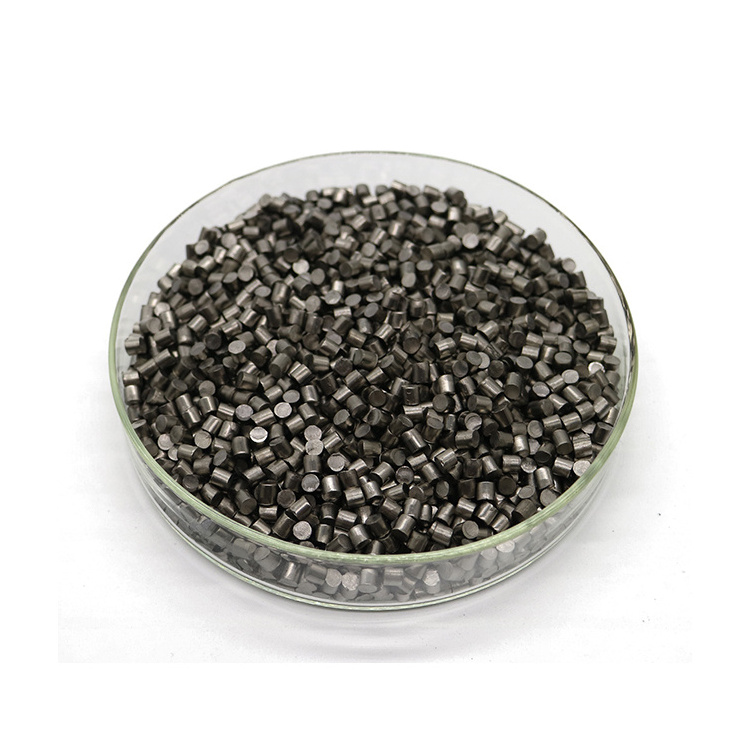 Customize size Ti pellets 99.99% 3*3mm  6*6mm Metal Titanium pellets mental Ti Columnar Granules