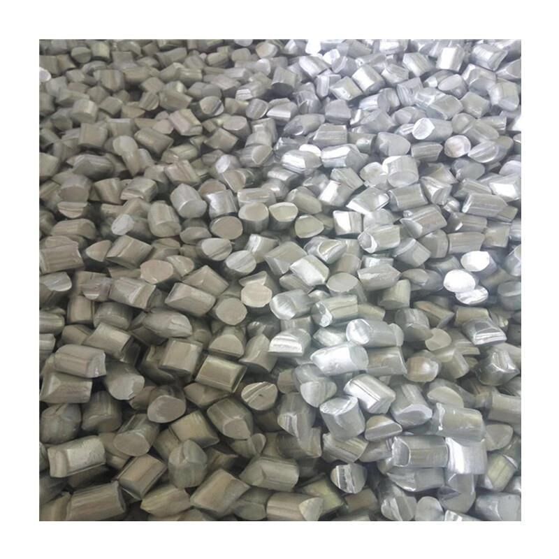 99.995% Purity zinc Pellets Zn Zinc Forging Granules Small Zinc Blocks for electroplating metal purification