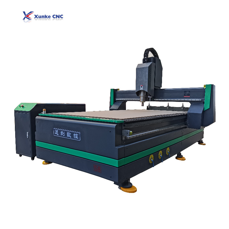 xunke cnc router wood carving drilling 2030 wooden door with automatic tool changer