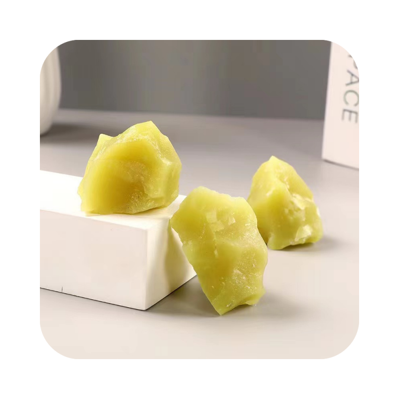 best Selling High Quality Lemon Jade Stone Natural Raw yellow green rough reiki quartz for home fengshui decorations