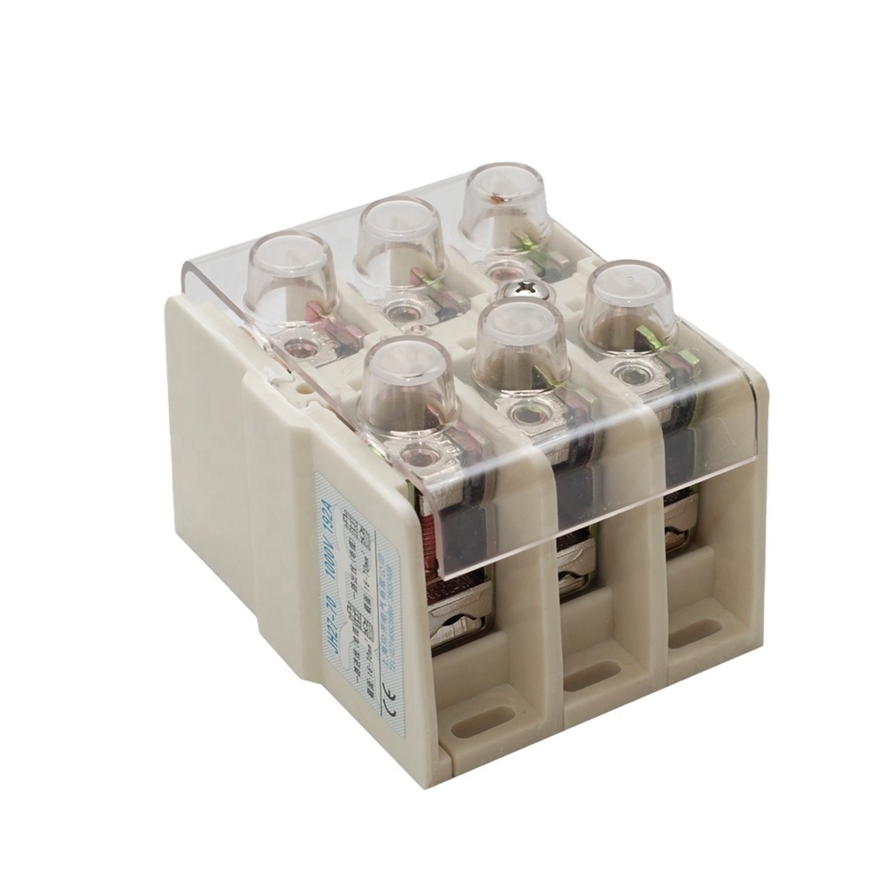 1000V 630A JH27-300 High-current Power distribution terminal blocks for switchgear.