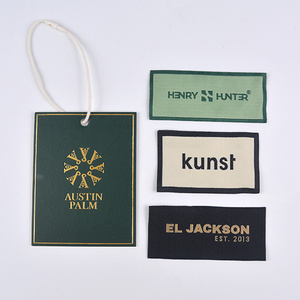 Wholesale High Quality Different Technics Woven Clothes Tags Labels Custom Woven Patches Labels For Clothing