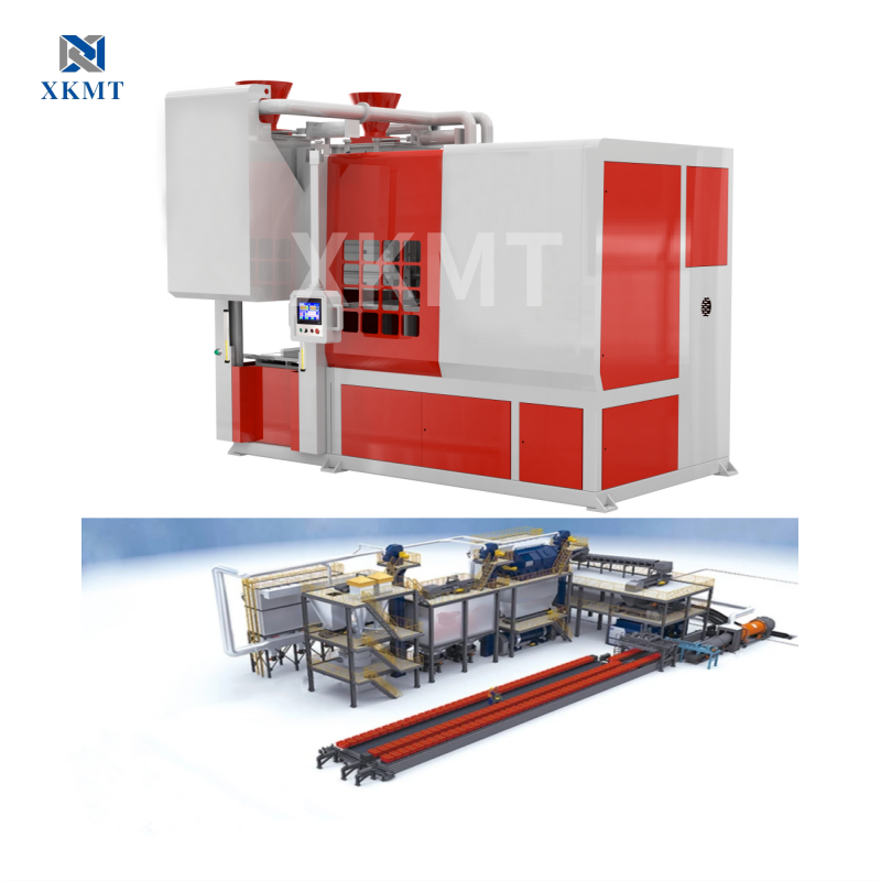 Foundry Cast Iron Casting Molding Line Automatic Foundry Green Sand Molding/Moulding Machine