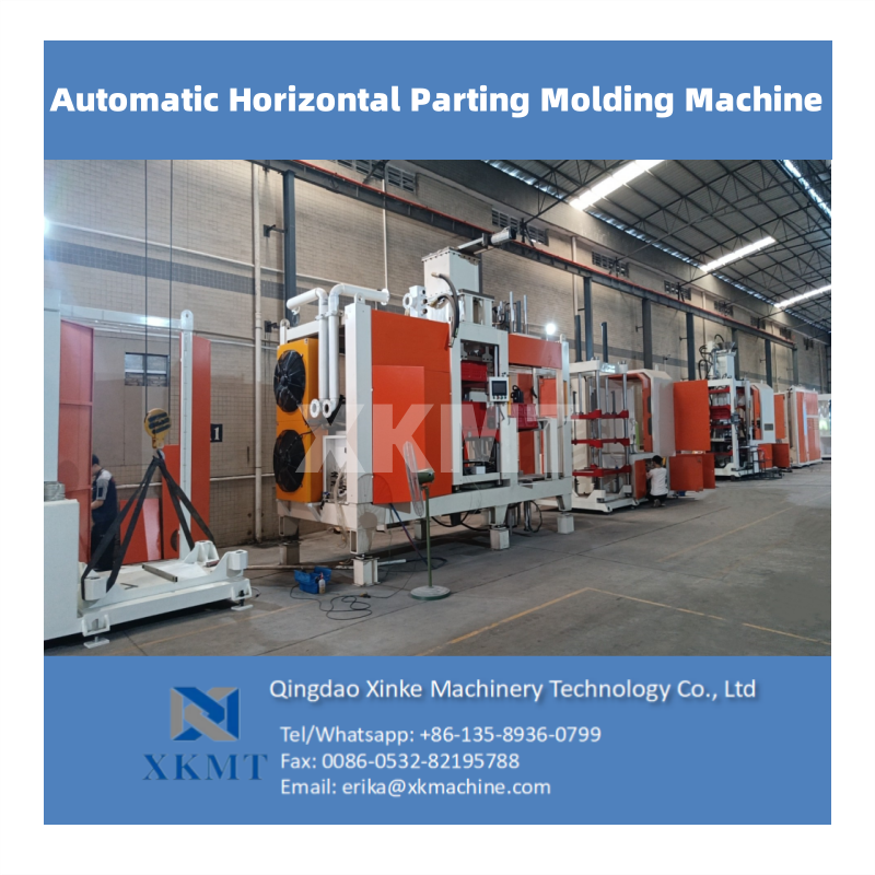 Foundry Cast Iron Casting Molding Line Automatic Foundry Green Sand Molding/Moulding Machine