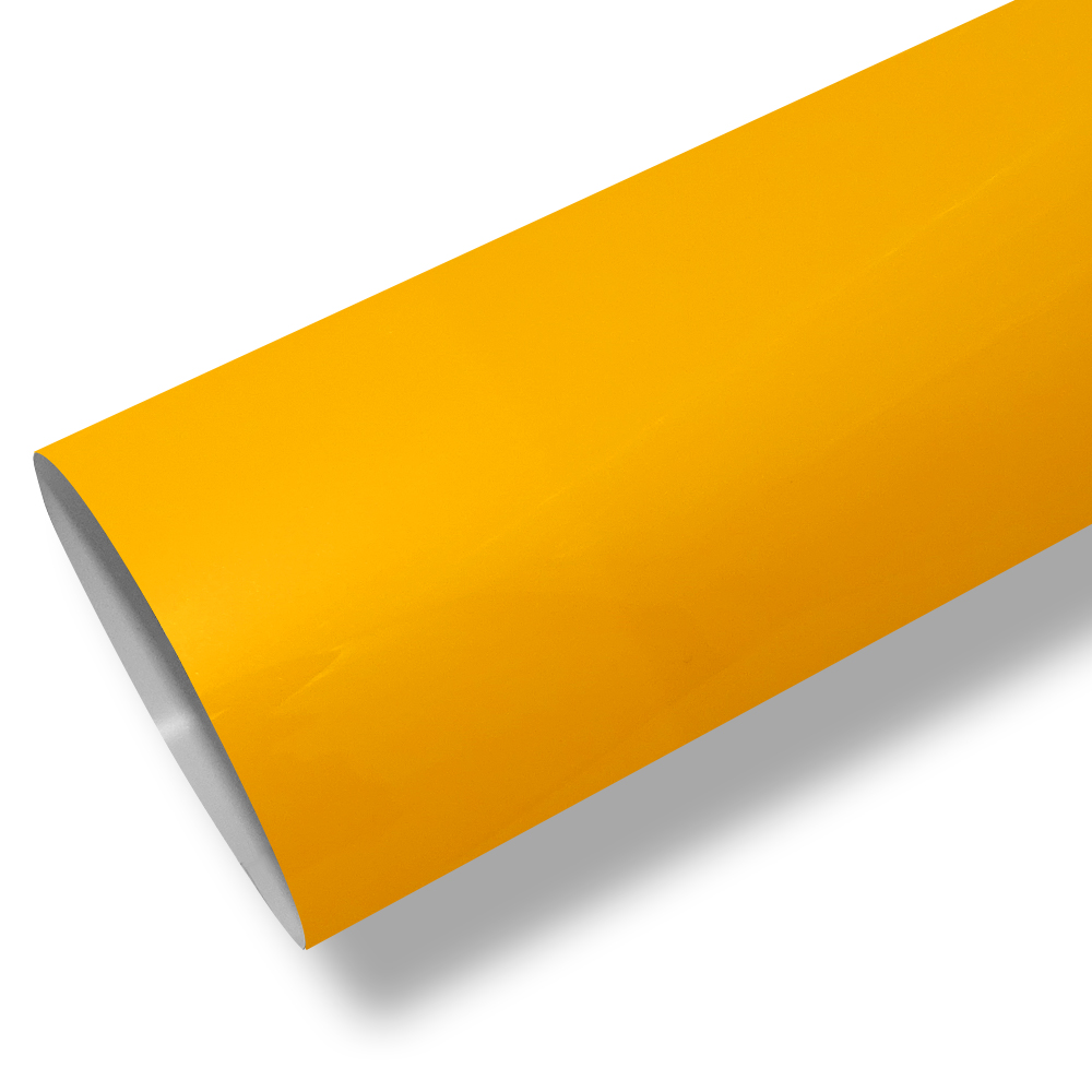 SUPER ULTRA GLOSS SPEED YELLOW Car Wrapping Film Self Adhesive Vinyl For Cars