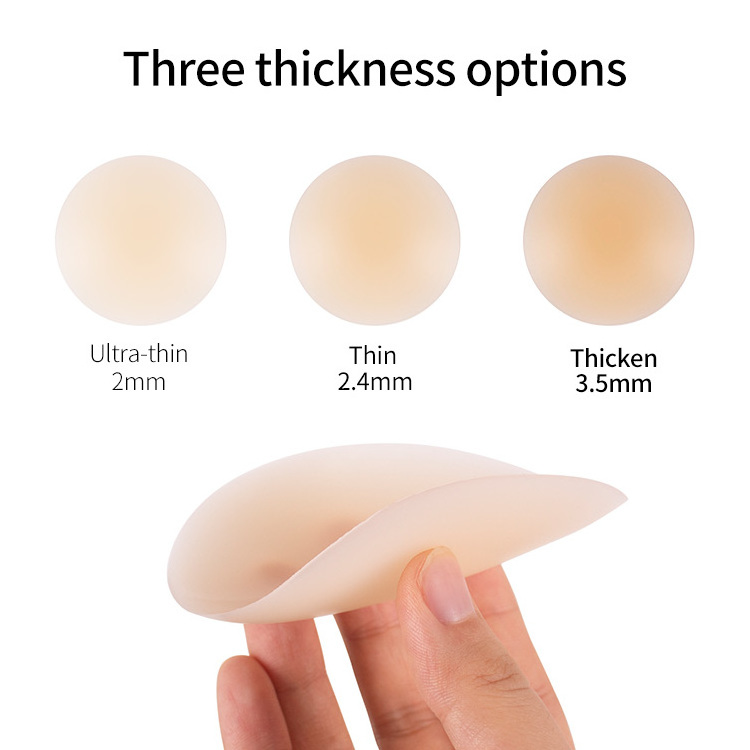 10CM Non-Adhesive Nipple Cover Insert Invisible Bra Seamless Opaque Nipple Cover