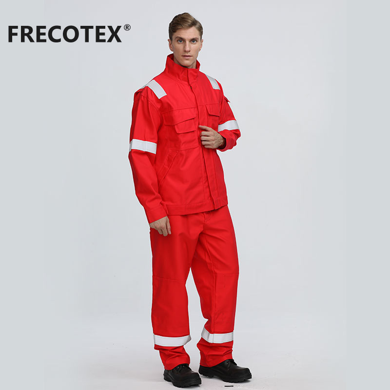 FRECOTEX 100 cotton european safety FR work clothes workwear uniform industri uniform clothing