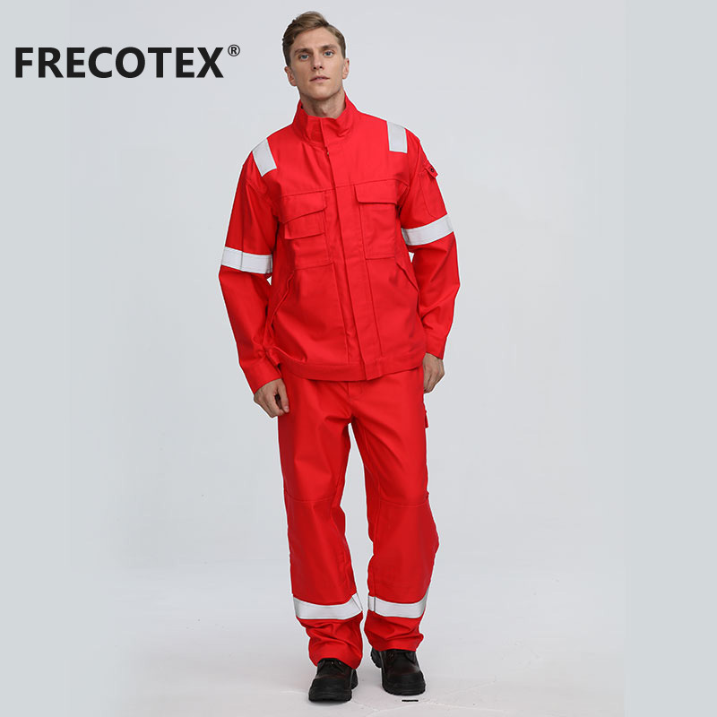 FRECOTEX 100 cotton european safety FR work clothes workwear uniform industri uniform clothing