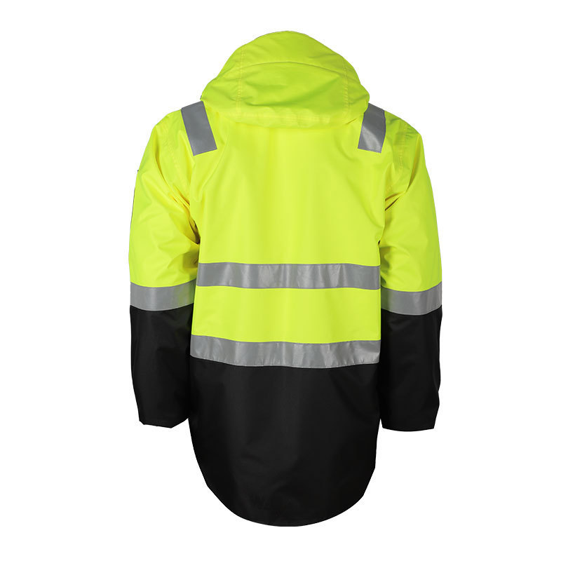 Hi Vis road Safety Jacket High Visibility Workwear Reflective Safety Welder Fireproof Jackets With Pockets