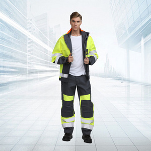 Factory Supply high vis mechanic work wear oil and gas mining industrial engineering safety workwear uniform