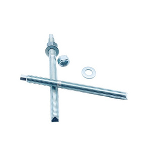 Resin anchor adhesive construction use carbon steel chisel point studs chemical anchor