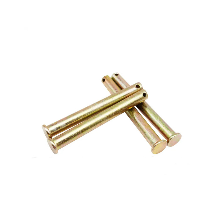 Screw Insert Dowel constantly popular flat head Single Hole Clevis Pins