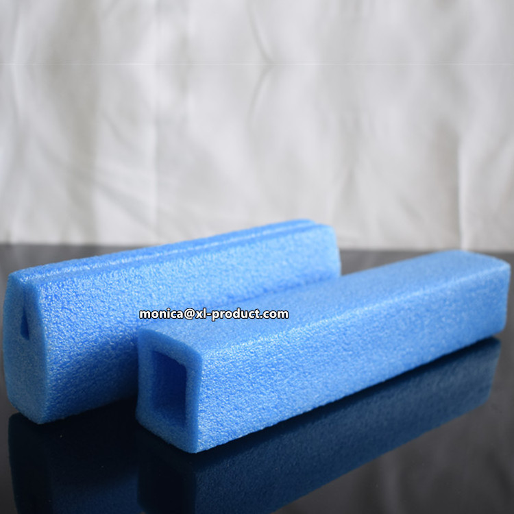 epe material rectangular foam tube for packaging